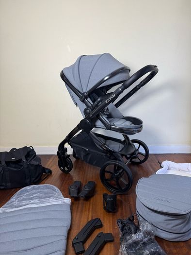New condition icandy Peach 7 travel system pram