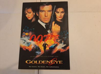 James Bond 007 Goldeneye Phonecards: Folder; Set Of 8, Bt + Eireann