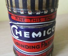 Grinding Paste Tin & Contents