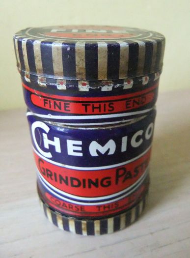 Grinding Paste Tin & Contents
