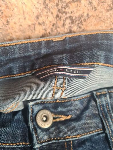 womens TOMMY HILFIGER ROME straight fit jeans stretchy blue denim  size W 32 L 32