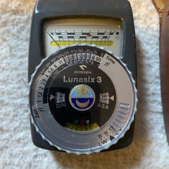 Gossen Lunasix 3 Light Meter With Case