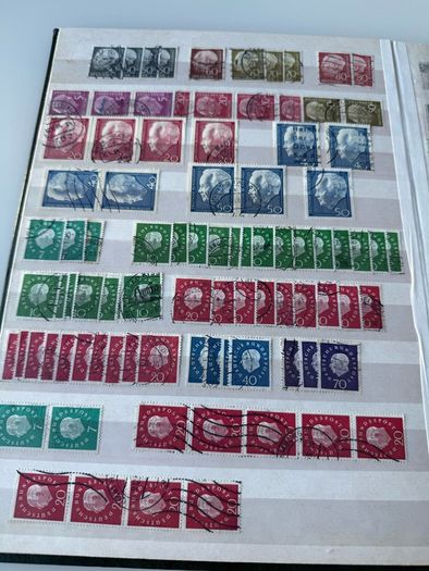 GERMANY collection in stamp album