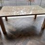 Soild Oak Table & Side Table Image 6