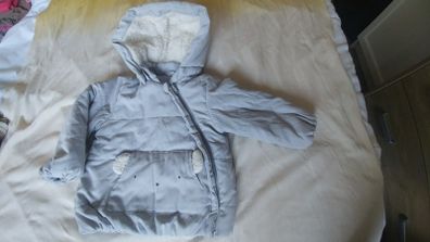 H&M Teddy bear winter jacket (12-18 months) ONO