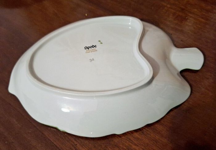 Vintage SPODE Fine Stone candy dish