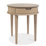 Solid Oak Side Table Image 2