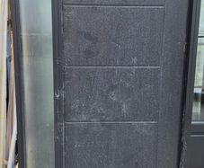 Triple glazed Composit Front Door Set complete with Sidelight