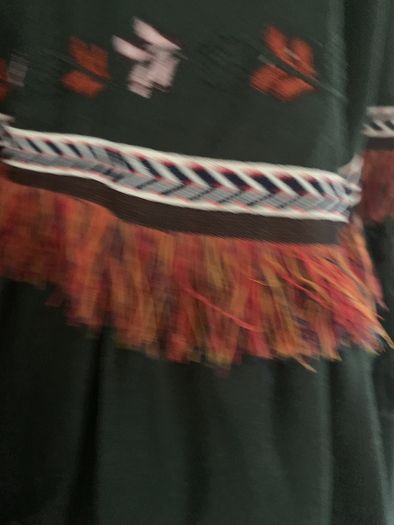 canvas tassel jacket