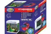 Aqua Nova Aquarium Set NT-19 White 19L LED Light And Filter