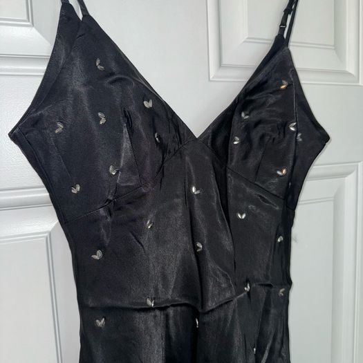 Zara satin cocktail dress