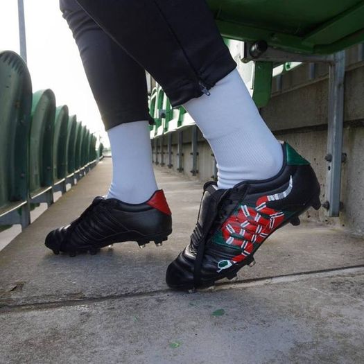 Hand painted Football Boots