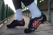 Hand painted Football Boots