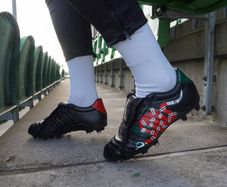 Hand painted Football Boots