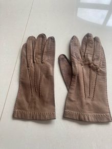 Vintage Ladies 40's/50's Pigskin Leather Gloves
