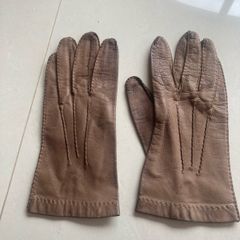 Vintage Ladies 40's/50's Pigskin Leather Gloves