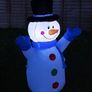 Garden Mile Large Self-Inflatable Snowman with Built-in LED Lights Christmas Decorations Electric Blow Up Giant Illuminated Christmas Ornaments Xmas Figure Statue for Indoor Outdoor Xmas Decorations Image 4