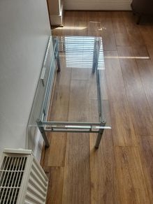 glass coffee table