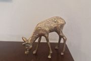 brass deer fawn