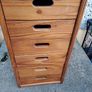 Pine shallow drawer unit/ tool storage/ 6 drawer Image 2