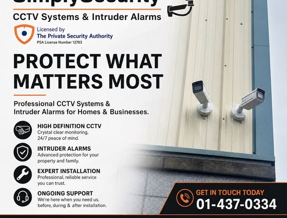 CCTV Cameras & Intruder Alarms by SimplySecurity