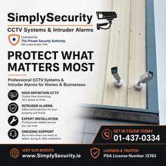 CCTV Cameras & Intruder Alarms by SimplySecurity