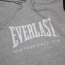 Everlast Mens sleeveless Grey Cotton Pullover Hoodie Size M Image 3