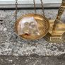 Ornate brass scales Image 3