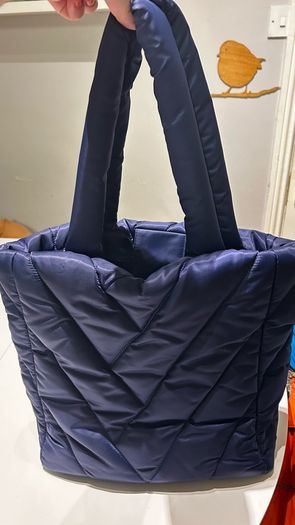 Quilted tote bag