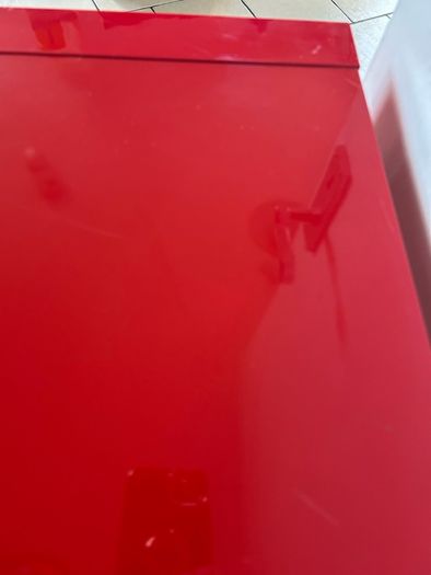 Red High Gloss Ikea Kallax