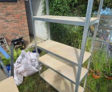 Heavy Duty Metal Shelving Unit