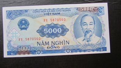 Vietnam 1991,5000 Dong.Uncirculated Banknote.