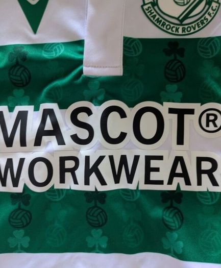 Shamrock Rovers Football Jersey 2025 Infant Shirt 9/12 months Macron