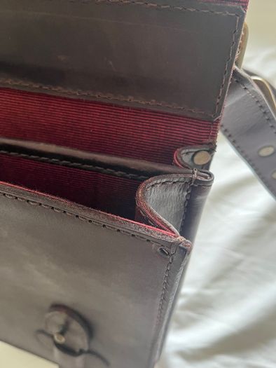 Cravar - Leather messenger bag