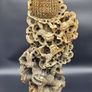 Large Antique 19th/20th Century Chinese Qing Soapstone Foo Dog Carving Image 7