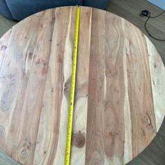 Solid Wood Round Coffee Table