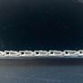 Cubic zirconia and silver tennis bracelet Image 6