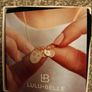 Lulu and Belle Dainty gold initial J necklace with carnelia stone Image 5