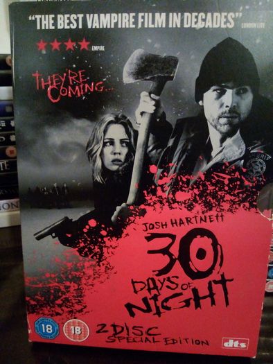 30 Days Of Night 2 Disc Dvd Set With Comic Book Vampire Horror