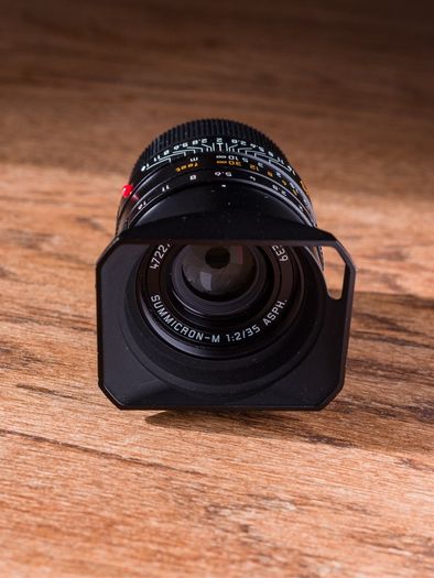 Summicron-M 35 mm f/2 ASPH 11673 + Leica  UV filter 13030