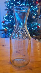 vintage Paull Masson clear glass carafe