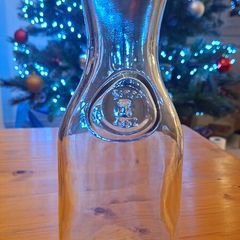 vintage Paull Masson clear glass carafe