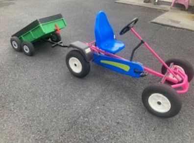 Berg Go Kart and Trailer