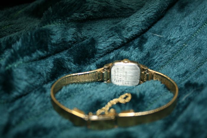 Ladies Seiko Gold Tone Quartz Watch (fresh battery works fine)