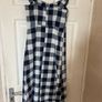 Pleated linen dress Image 3