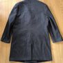 Jeff Banks London Wool Rich Overcoat Grey Mens Large L Smart Formal Winter Coat Image 2