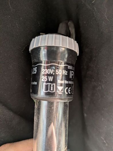 JBL Pro Temp S25 aquarium fishtank heater