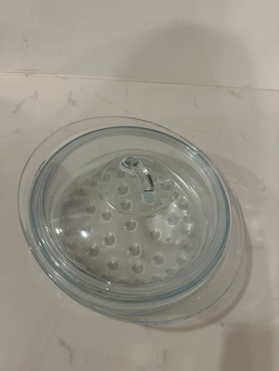 Glass Steamer Dish with Lid