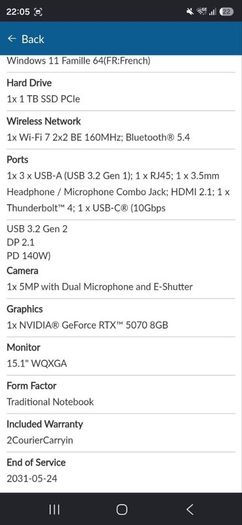 Lenovo Legion 5 15irx10 | Rtx 5070 8gb | I7-13650hx | 32gb Ddr5 | 1tb Ssd | 15.1" 2.5k Oled | Warranty Feb 2028
