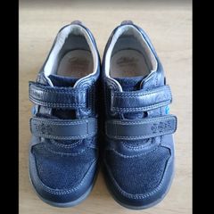 Navy Clarks Boys Shoes